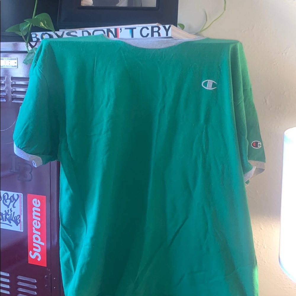 unisex champions vintage ringer tee